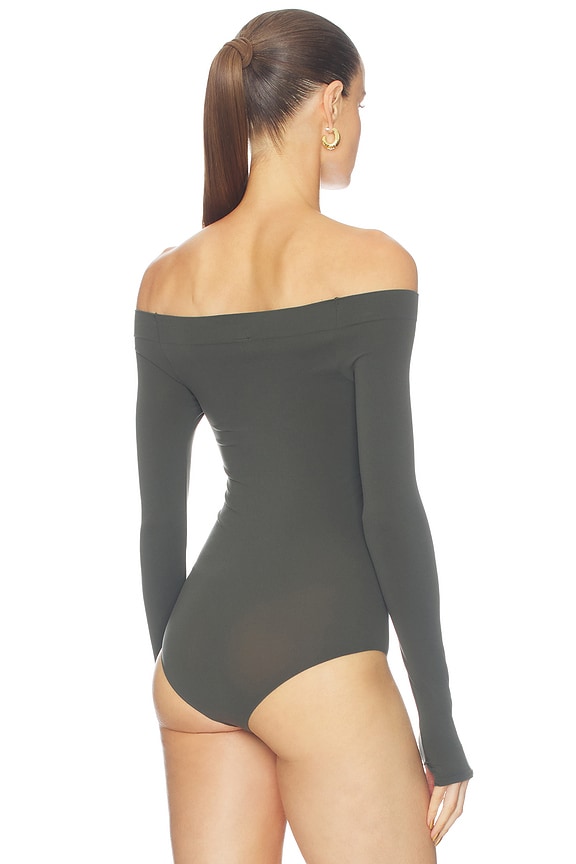 Ballet Off-shoulder Bodysuit