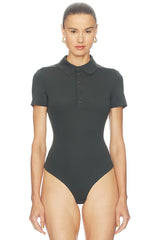 Neoprene Polo Bodysuit
