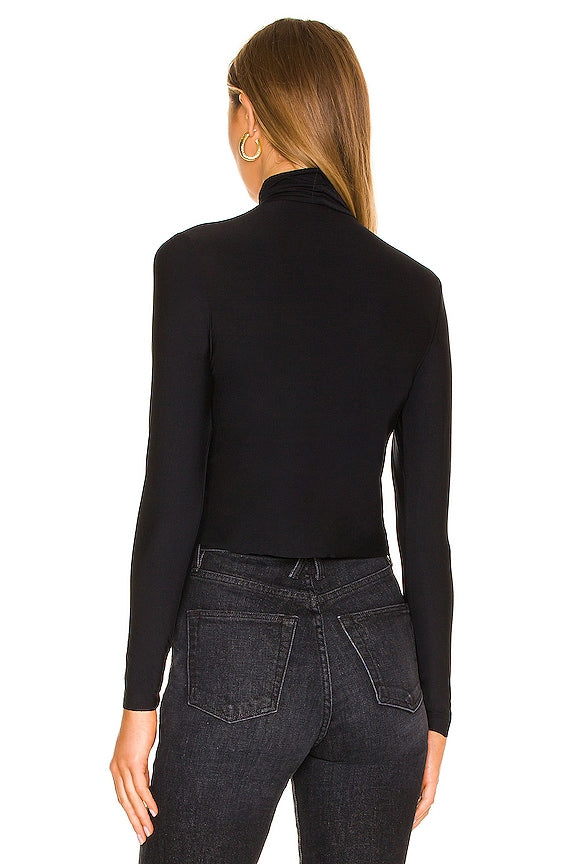 Butter Long Sleeve Cropped Turtleneck