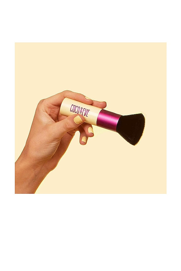Sunny Honey Deluxe Vegan Kabuki Brush