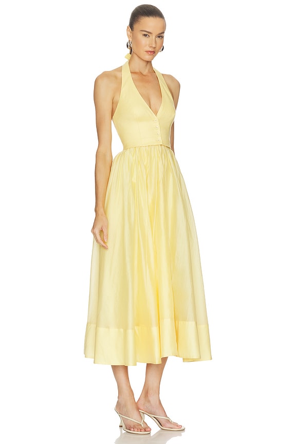 Lino Midi Dress