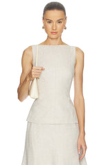 Malena Linen Top