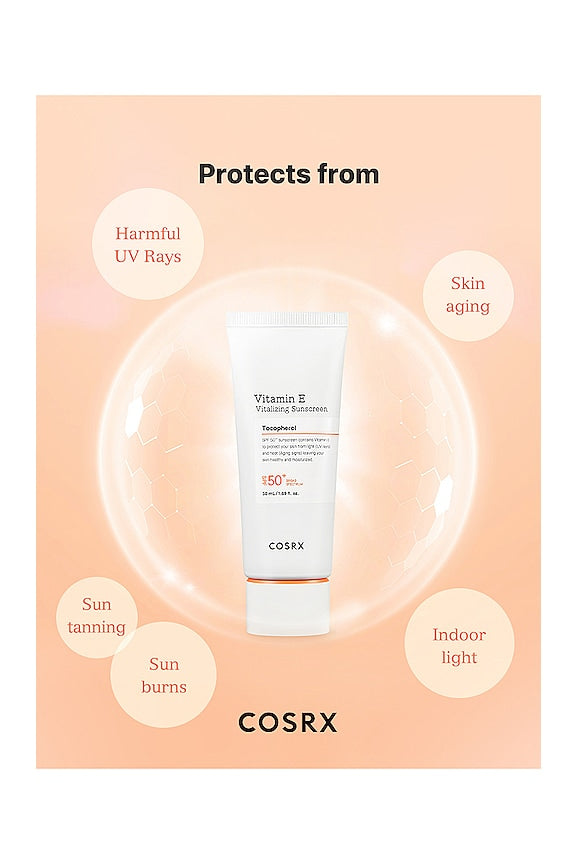 Vitamin E Vitalizing Sunscreen SPF 50+