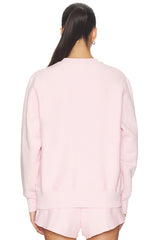 Reverse Weave Crewneck Sweater