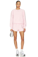 Reverse Weave Crewneck Sweater