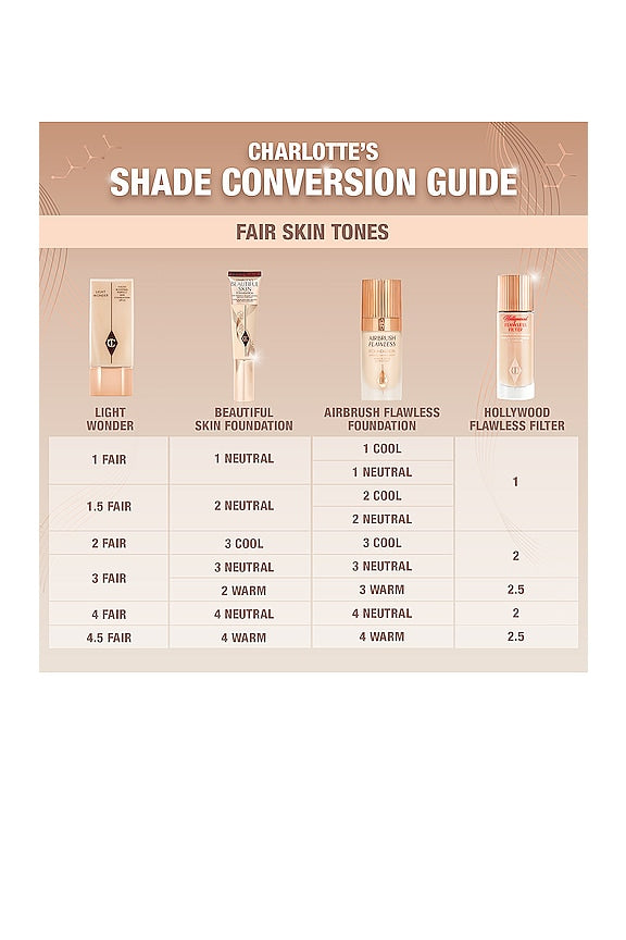 Charlotte's Beautiful Skin Medium Coverage Liquid Foundation with Hyaluronic Acid