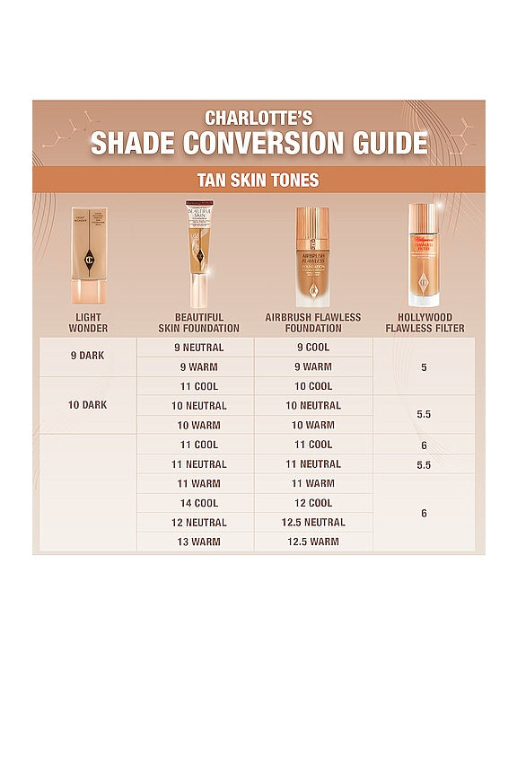Charlotte's Beautiful Skin Medium Coverage Liquid Foundation with Hyaluronic Acid
