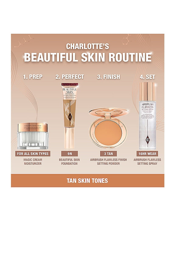 Charlotte's Beautiful Skin Medium Coverage Liquid Foundation with Hyaluronic Acid
