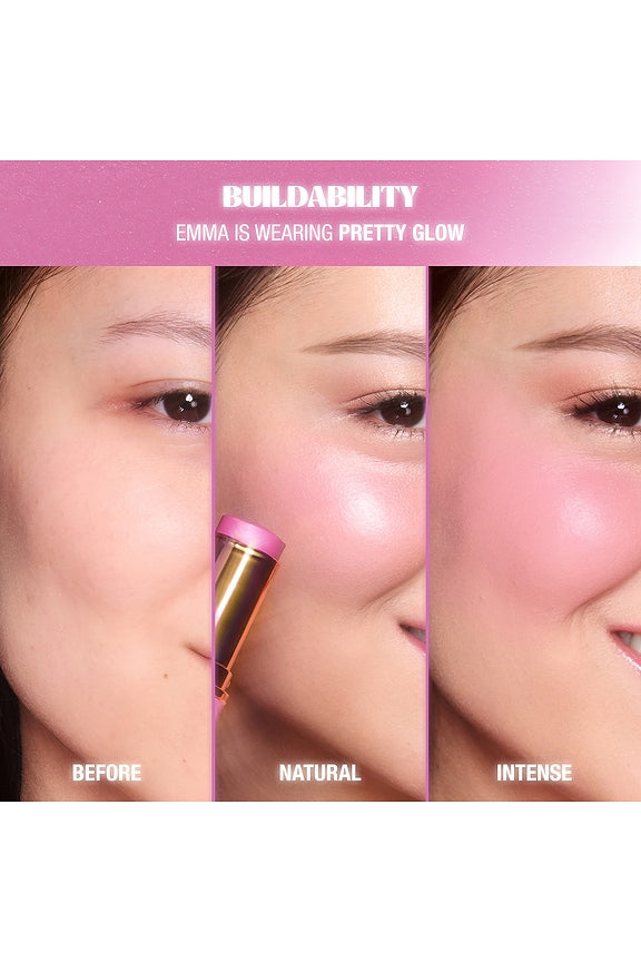 Unreal Lip + Cheek Glow Blush Stick with Hyaluronic Acid