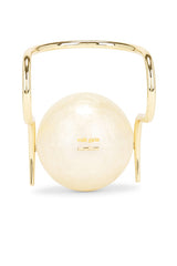 Pearl Top Handle Bag