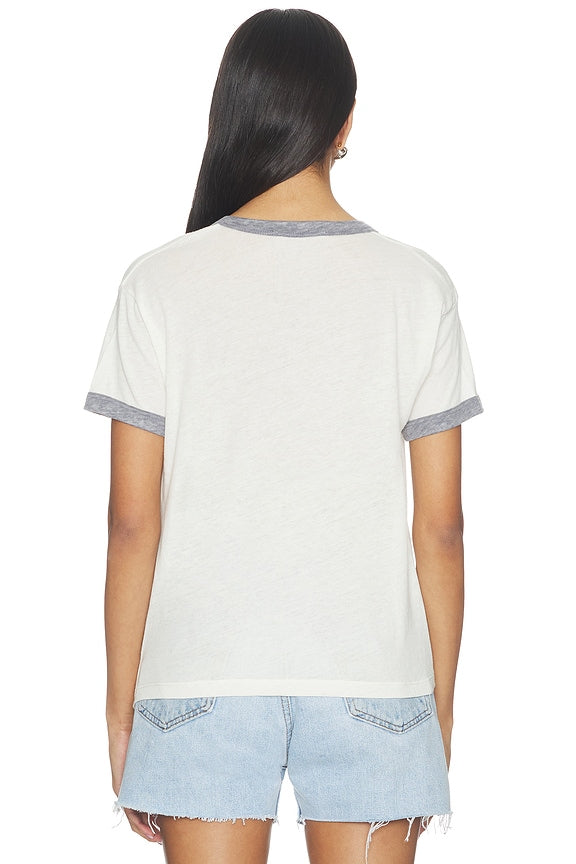 Nice Try Burnout Ringer Tee