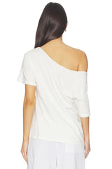 Solid Off The Shoulder Tee