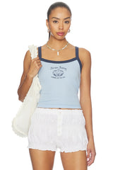 Siren Song Pointelle 90s Tank Top