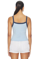 Siren Song Pointelle 90s Tank Top