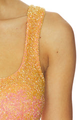 Sofia Hand Beaded Party Dress