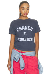 Cannes 91 Athletics Boxy Tee