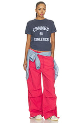 Cannes 91 Athletics Boxy Tee