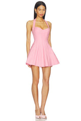 Juliette Twill Halter Dress