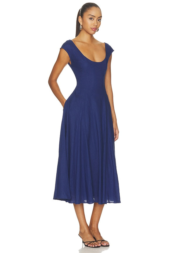 Leila Linen Dress