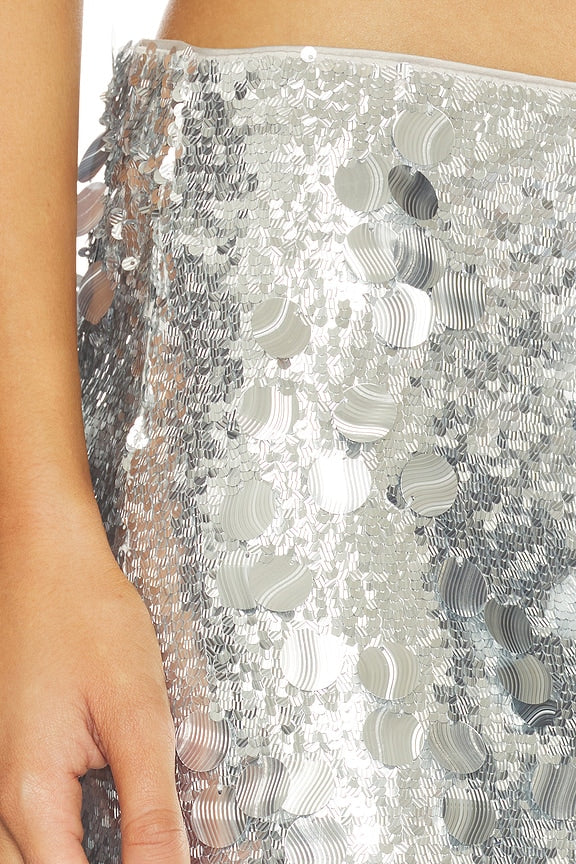Paillette Mini Skirt