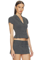 Mollie Cap Sleeve Blazer