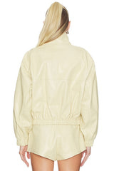 Kate Leather Bomber