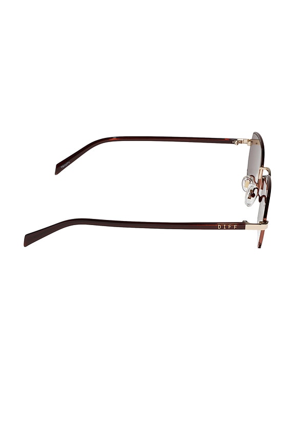 X Rachael Kirkconnell Metal Rectangle Sunglasses