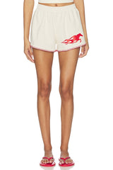 Hot Bronc Heavy Fleece Short