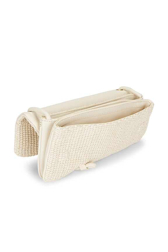 Raffia Baguette Bag