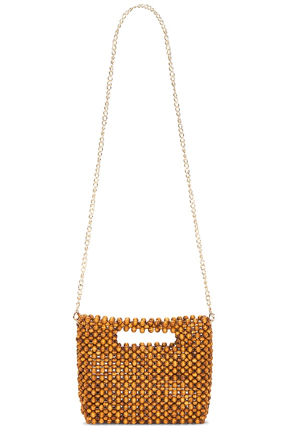 Wood Bead Bag