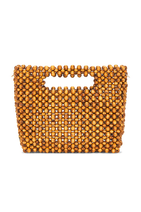 Wood Bead Bag