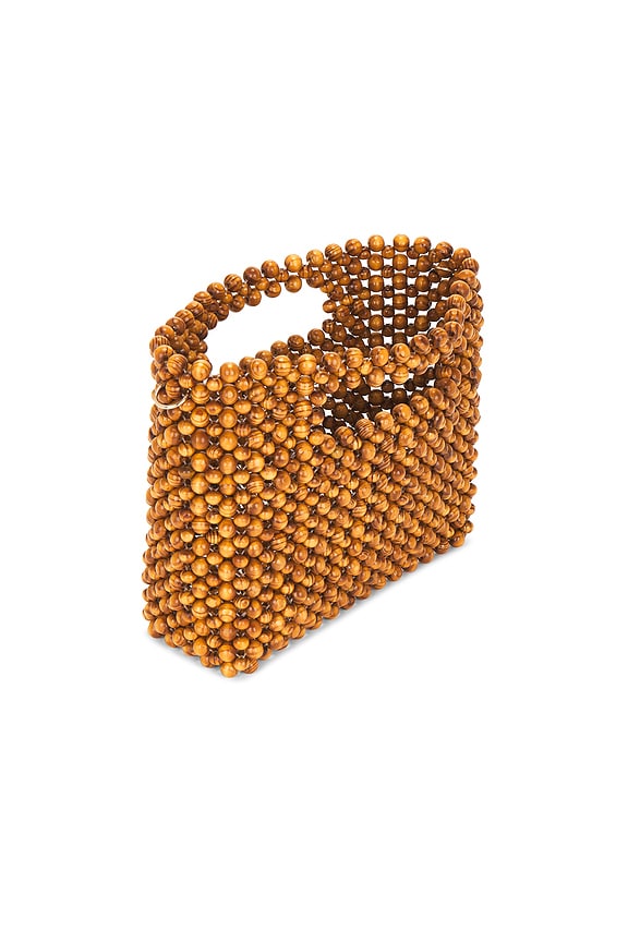 Wood Bead Bag