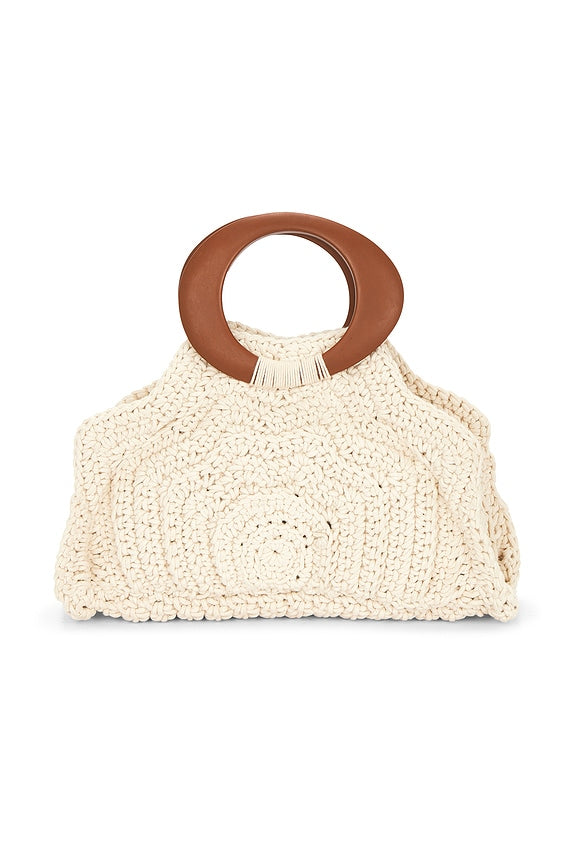 Maren Crochet Top Handle Bag