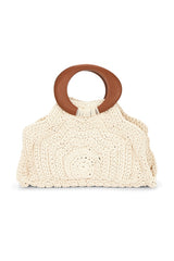 Maren Crochet Top Handle Bag