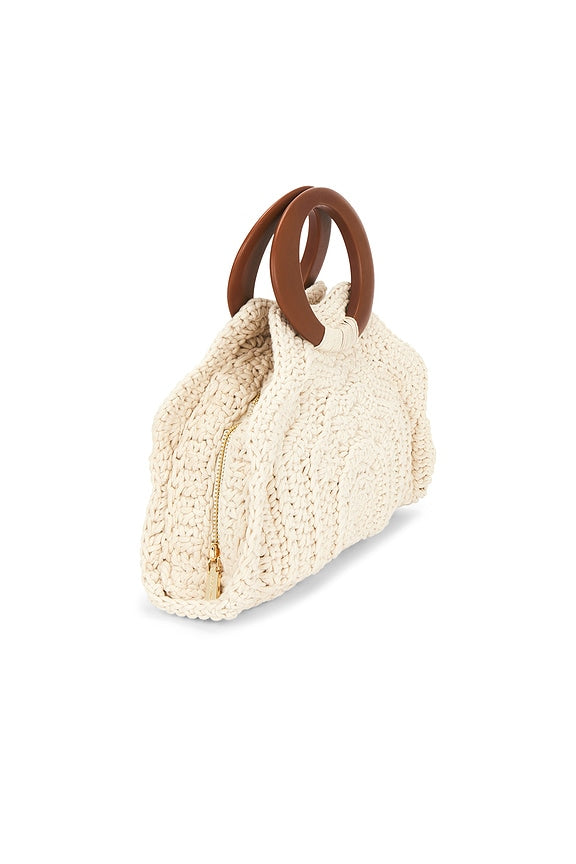 Maren Crochet Top Handle Bag