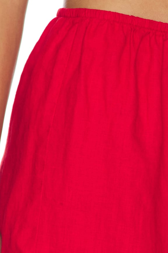 x REVOLVE The Linen Midi Short