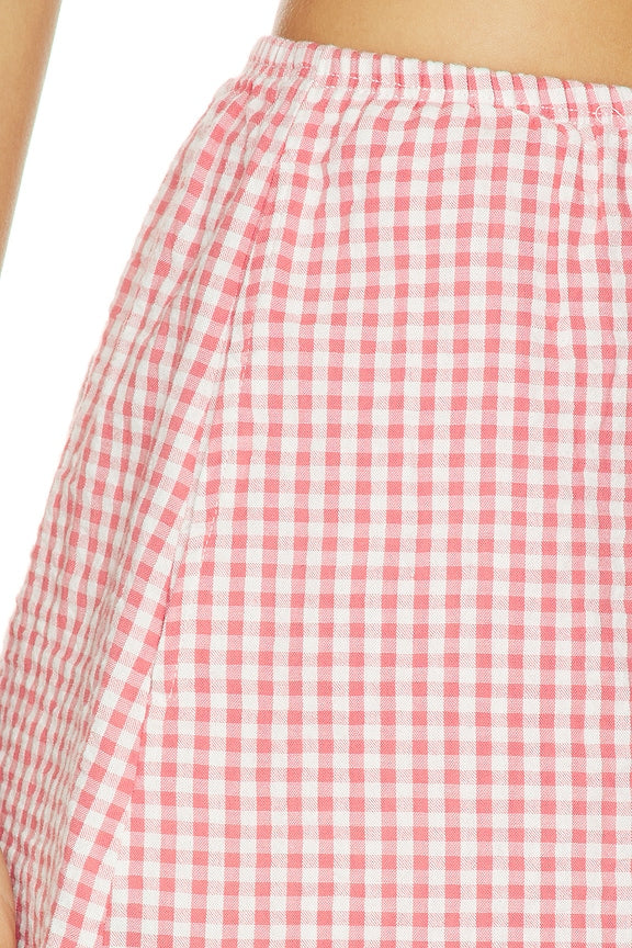 x REVOLVE The Cotton Gingham Tap Short
