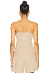 Pointelle Cami Tank Top