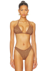 Lucinda Triangle Bikini Top