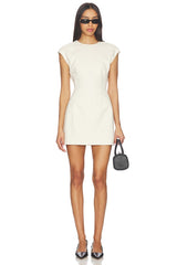 Irene Classic Suiting Sculpted Mini Dress