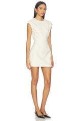 Irene Classic Suiting Sculpted Mini Dress