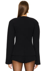 Gal Polished Crepe Blazer
