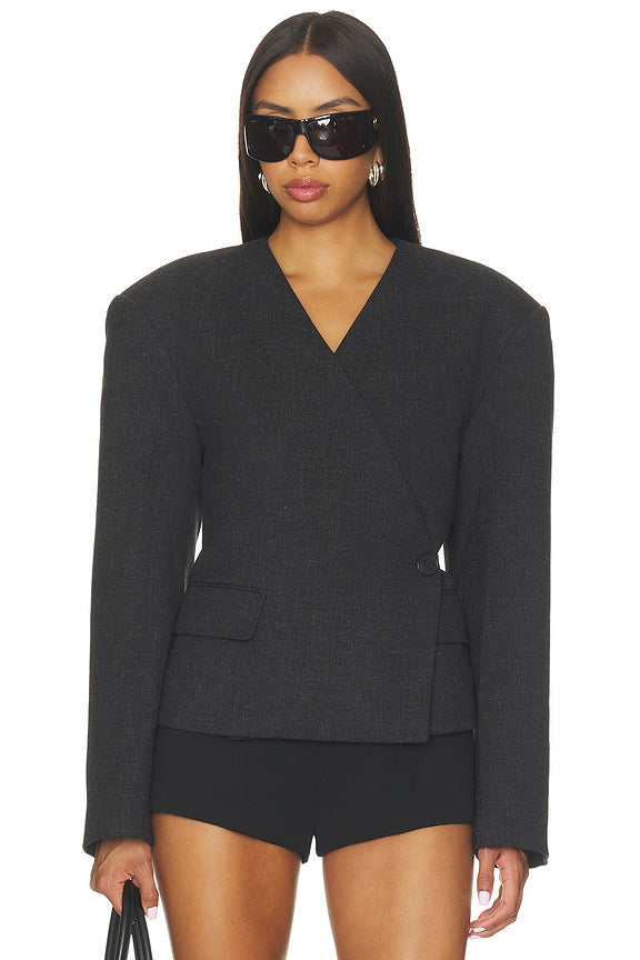 x Blake Evin Cropped Naama Blazer