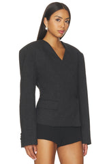 x Blake Evin Cropped Naama Blazer