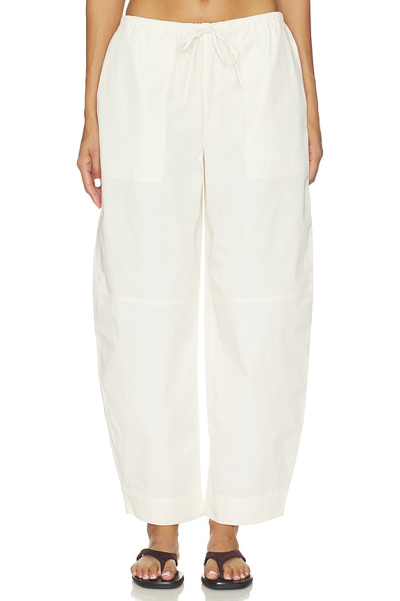 Lana Cropped Barrel Leg Pant