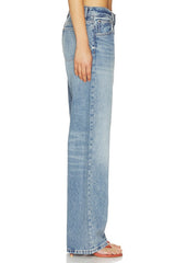 Mid Rise Baggy Jeans