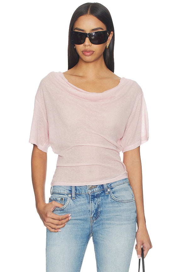 Madeo Cowl Neck Tee