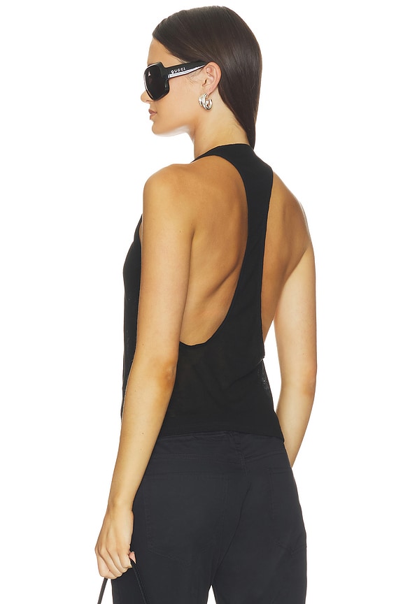 Valley Sheer Racer Tank Top