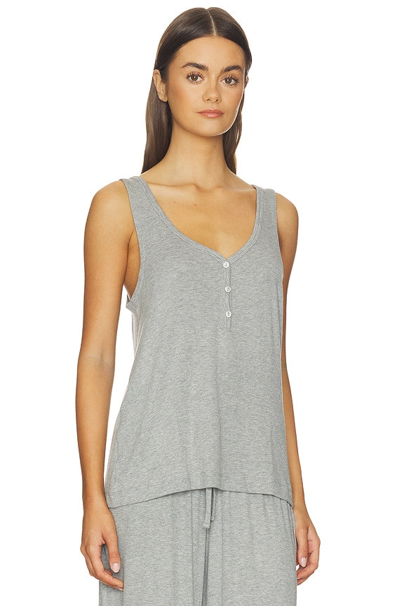 Dream Rib Vneck Tank Top