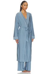Gisele Printed Long Robe